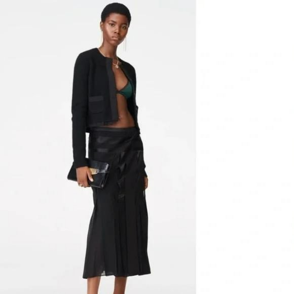 ZARA 100% CASHMERE JACKET LIMITED EDITION - Picture 1 of 8